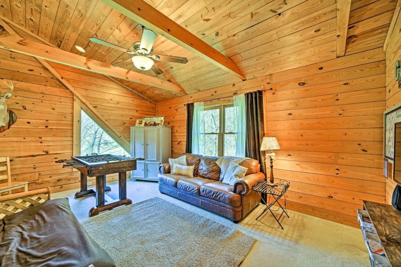 Creekside Bryson City Cabin With Private Hot Tub Villa Exteriör bild